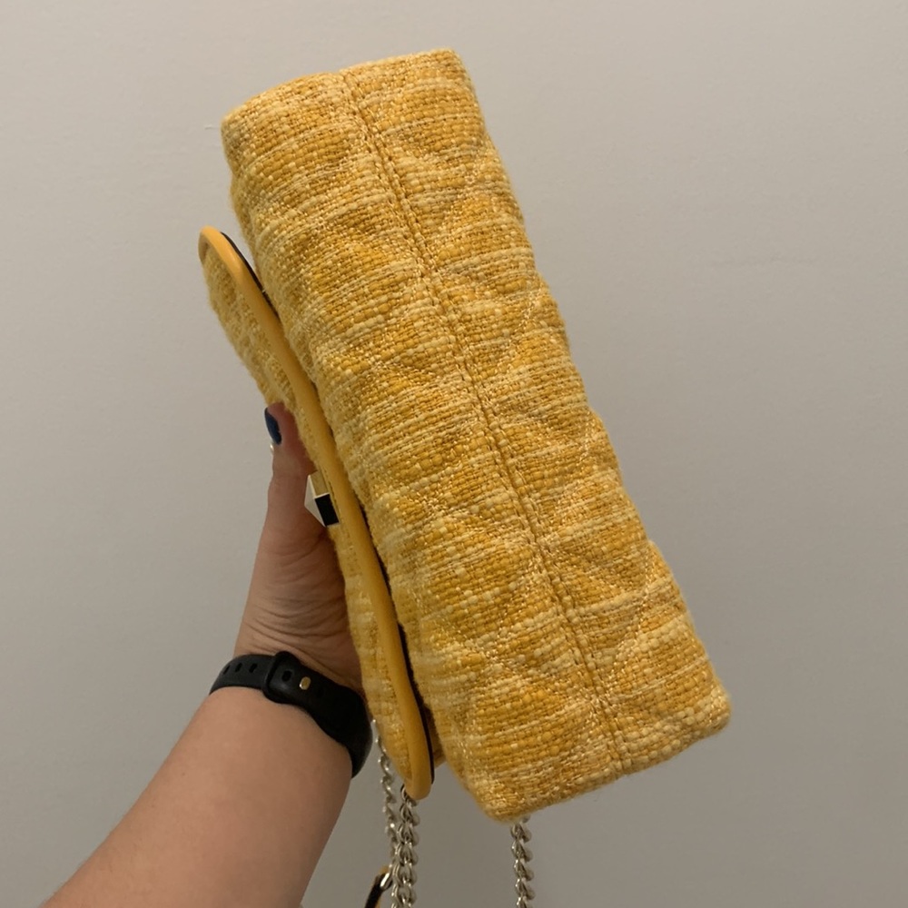 Kate spade Medium Flap Shoulder Bag- Yellow - Picture 10 of 12
